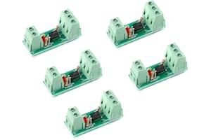 EC Buying 5Pcs 24V Optocoupler Isolation Board Optoelectronic Isolator EL817 PC817 Card Rail Bracket Input 3-5 V Optocoupler Isolation Module 1 Channel Opto PNP NPN Signal Converter