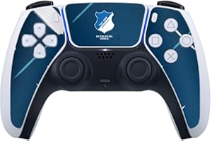 DeinDesign Skin kompatibel mit Sony Playstation 5 Controller Folie Sticker TSG 1899 Hoffenheim Beton Fanartikel