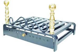 Imex El Zorro 10910-F Kamingrill mit Schublade, geschmiedet, 60 x 45 cm