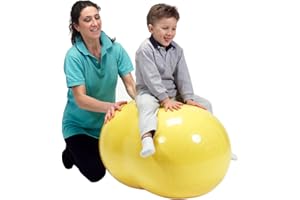 Gymnic Physio Roll 55cm Ball, Yellow