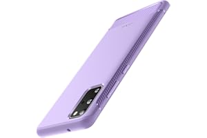 ‎JETECH JETech Szczupły Etui dla Samsung Galaxy S20 FE 5G 6,5 Cala, Cienka Cover dla Telefon z Amortyzacją Wstrząsów i Wzorem z Włókna Węglowego (Jasny Fiolet)