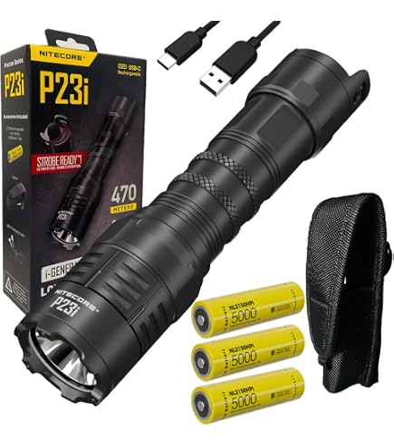 Nitecore P35i Ultra Long Distance Dual Beam LEP Rechargeable Flashlight Nitecore P35i Ultra Long Distance Dual Beam LEP Rechargeable Flashlight