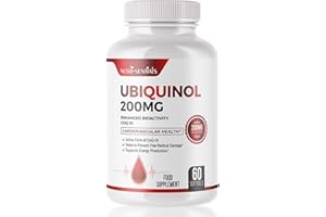 NUTRI-SENTIALS Ubiquinol CoQ10, Powerful Antioxidant for Heart and Vascular HealthSupplement for Energy, Heart and Cognitive Support