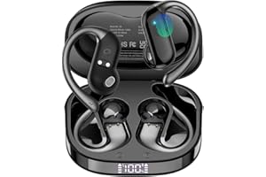 DUSONLAP AI Cuffie Traduzione, 3-in-1 Open Ear Bluetooth 5.4 Auricolari Traduzione con 164 Lingue/7 Modalità,