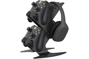 DOYO Support Manettes Casque pour Xbox One, PS4, Xbox Series X, Xbox 360, PS5, Switch Pro Support de contrôleur de Jeu Universels Métal en Aluminium Accessoires
