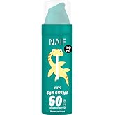 Na&iuml;f - Sun lotion for children - SPF 50 - Ages 3+ - UVA and UVB protection - Water resistant - Dermatologically tested - Micr
