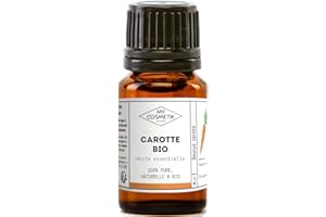 MY COSMETIK - Huile Essentielle de Carotte BIO AB - Issue de l'agriculture Biologique - Chémotypées HEBBD/HECT - 100% pure et naturelle - Certifié ECOCERT - Fabriqué en France - 5 ml