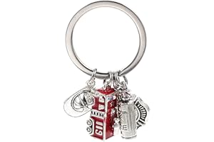 VALICLUD Llavero De Bombero 3D Camión De Bomberos con Sombrero De Seguridad Llavero Decorativo para Llaves Bolsos Regalo para Bomberos Y Aficionados