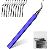 Strumento Sbavatura Metallico - 10 Lame Ricambio Per Stampa 3D E Tubi