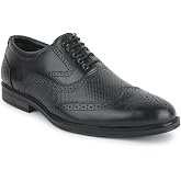 Liberty Fortune Black & Brown Oxford Formal Shoes for M...
