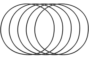 UXCELL sourcingmap Nitrile Rubber O-Rings, 110mm OD 106mm ID 2mm Width, Metric Sealing Gasket, Pack of 5