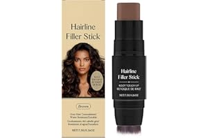 GÉNÉRIQUE Namika Root Touch up Stick,Namika Poudre Cheveux Waterproof,Hairline Filler Stick,Instantly Gray Hair Cover Up,Retouche Racines Instantanée,Camoufle Cheveux Gris,Résultat Naturel (Brown)