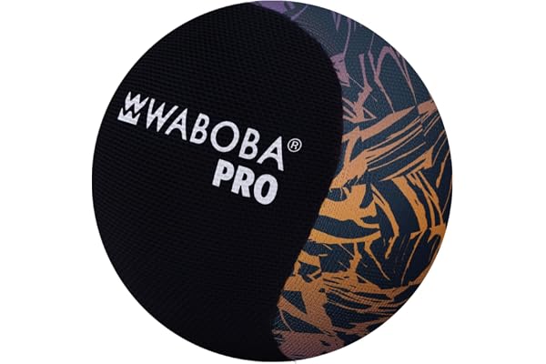 Waboba Pro vattenhoppboll – högpresterande boll som hoppar och hoppar över vattnet, hållbar utomhusleksak för pool, sjö och strand för ungdomar och vuxna – orange