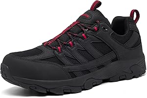 SHULOOK Herren Wanderschuhe Wasserdicht Leichte rutschfest Trekkingschuhe Outdoorschuhe