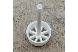 ULEIVA Inserto di ricambio normale per valvola di scarico, compatibile con Geberit cassetta di scarico UP a partire dal 1999 (limitazione normale)