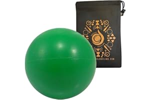 Cascade Juggling 100mm Practice Contact Ball - Beginner Contact Juggling Ball Bag (Green)