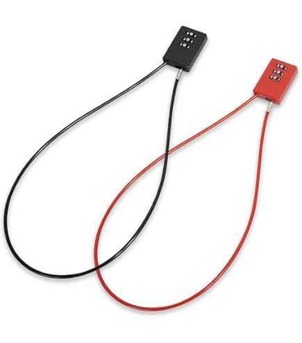 Combination Lock, 4 Digit Combination Padlock For School Gym Sports Locker Fence Toolbox Case Hasp Cabinet Storage Long Shackle 1 Pack Black - View #6