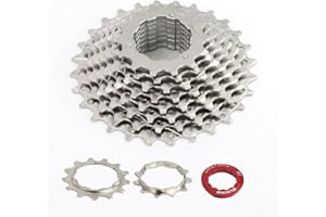 BESNIN Cassetta Pignoni 10 velocità 11_25T/11_28T/11_32T/11_36T/11_40T/11_42T Cassetta Unisex Adulto Cassetta xt 10v