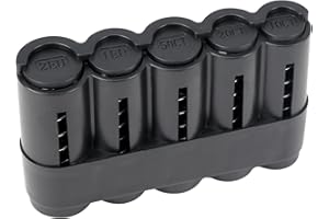 Caybats Monnayeur pièces euro,Porte Monnaie Euro en Plastique Durable avec Distributeur de Pièces Automatique - monnayeur serveur, Chauffeurs de Taxi et Vendeurs Ambulants (Noir)