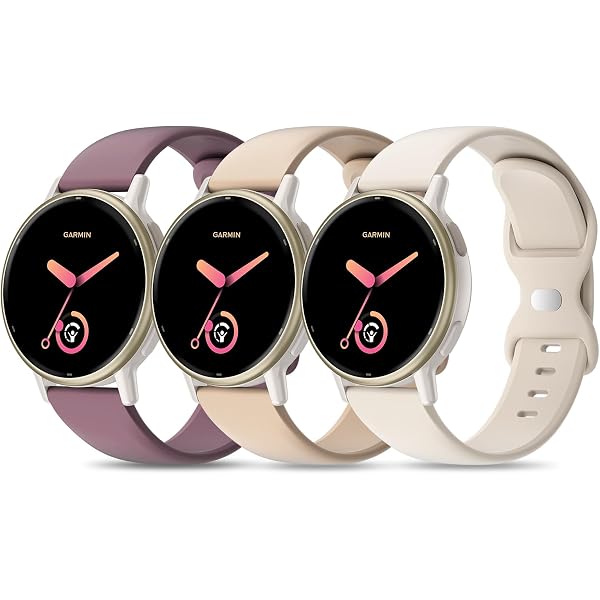 Cinturino in metallo da 20 mm per Garmin Vivoactive 5/3, Vivomove 3/HR/Luxe/ Style, Forerunner 55/245/645, cinturino di ricambio in acciaio inox, 20 mm