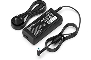 VUOHOEG 45W Laptop Charger Compatible with HP Pavilion 11 13 15, Elitebook Folio, Spectre Ultrabook, Stream 11 13 14, Chromebook 11 14, ProBook, 741727-001 721092-001 Ac Adapter Power Supply (4.5x 3mm)