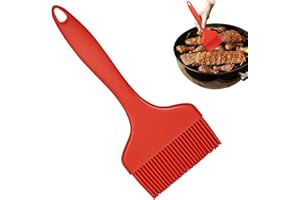 CANIPHA Brosse à badigeonner en silicone, grande brosse à pâtisserie pour barbecue pour la cuisson, brosse à badigeonner extra large pour griller, cuire, cuire, pour barbecue pour sauce, beurre, marinades