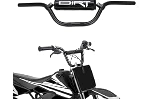 IUVWISN Electric Pit Bike Handlebar 7/8" 22mm Handle Bar + Crossbar + Pad for Rawrr Mini R/R17 Mantis ETM RTR Eride Pro Mini Tutti Soleil 01 Surron Hyper Bee Ebox 2.0 3.0 Ebox Dragster MX650