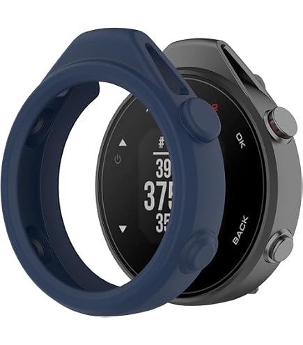 Lokeke, pellicola protettiva in vetro temperato per Garmin Approach S42, in vetro temperato di alta qualità, per orologio Garmin Approach S42, realizzata in vero vetro