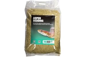 ProRep Aspen Bedding 25L | Reptile Substrate | Snake Bedding | 25L Bag