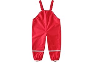 SEVEN BB Garçons Filles Pantalon De Pluie Enfants Imperméable sur Pantalon Tout-Petit Pantalon De Pluie Enfants Vêtements De Pluie 12 Mois-8 Ans