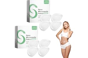 OXGPAL SMGT-GLP-1 Nano Microneedle Patch, Micro Needle Plasters, Firming Skin and Body Care Patch, With Ginger Extract, Gentle Soothing Massage, for Women and Men (2 Box * 4Pieces)