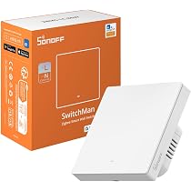 SONOFF ZBM5-86W Zigbee Smart Lichtschalter – 2-fach, Mit Oder Ohne Neutralleiter, Kompatibel Mit Alexa & Google Home