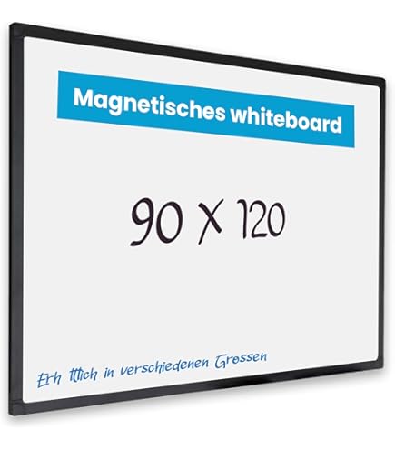Whiteboard zonder rand - 100x200 cm