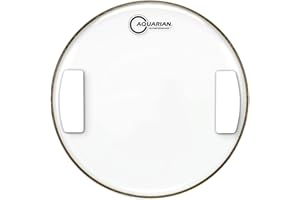 AQUARIAN Hi-Performance Reinforced 14-Inch Snare Bottom Clear 14 Inch HPSN14