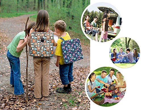 Zicac Sitzerhöhung Baby Tragbar Sitzkissen Cartoon Design für Kinder - 7