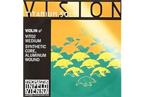Thomastik-Infeld VIT02 Saiten für Violine Vision Titanium Solo A mittel (4/4 Geige)