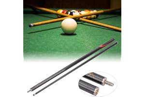 FOLOSAFENAR 9mm Queues de Billard Professionnelles Bâton de Billard Fournitures de Billard Pratiques Queues de Billard pour salles de Billard
