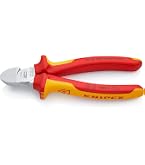 Wiha Z41113803SB\" Electronic Wide Pointed Side Cutter, Red/Black, 138 Mm