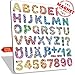Produktbild Alphabet magnete Modell Schmuck | Magnetbuchstaben | ABC Deutsches Alphabet |Ä|Ü|Ö|ß| Magnetische Buchstaben und Zahlen aus PLEXIGLAS | ABC Lernspielzeug für Kinder ab 3 Jahre | Puzzle Set