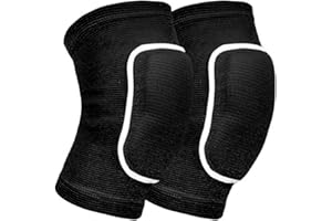 ALASER Soft Knee Pads Non-Slip Knee Brace Knee Pads Dance Volleyball Knee Pads Knee Sleeve for Basketball Running Football Jogging Cycling for Women Men (1 pack) (11 m)