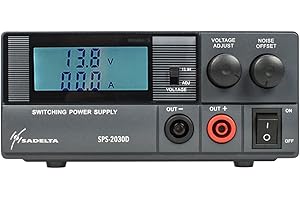 Sadelta SPS-2030D Fuente de alimentación conmutada 220V, Salida Ajustable de 9 a 15 V, Capacidad 20 – 30 A