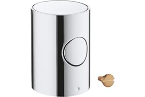 Grohe 47985000 Grohtherm 1000 Cosmopolitan M Temperature Selection Handle, Chrome-Plated