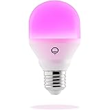 LIFX Mini (E27) Wi-Fi Smart LED Light Bulb, Adjustable, Multicolour, Dimmable, No Hub Required, Works with Alexa, Apple HomeK