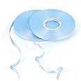 50m x 2 Rolls Baby Blue Ribbon for Balloons Curling Ribbon Balloons Ribbon, Balloons String Ribbon for Gift Wrapping Christmas Birthday Crafts Wedding Party Balloons Decoration Ribbon Blue 5mm