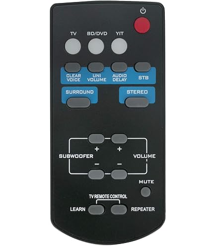ALLIMITY Telecomando Sostitutivo Per Yamaha Audio System – Modelli FSR80, ZG80760, YSP-1400, YSP1400 - 4