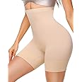 HSR Women Shapewear Shorts, High Waisted Shapewear for Women Tummy Control, Seamless Body Shaper Shorts Thigh Slimmer (Fits Waist : 30 to 39 Inch)