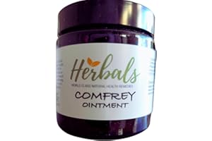 HERBALIS Natural Comfrey Balm – Nourishing Herbal Ointment with Beeswax & Botanical Oils – 60ml – Handmade in the UK