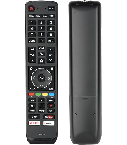 EN3G39 Telecomando di ricambio - VINABTY Telecomando per Hisense TV H43A6200 H43A6250 H50A6250 H55A6200 H55A6250 H65A6200 H65A6250 H49N5500 H50N5300