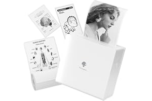 Phomemo M02 mini Printer-Pocket Small Photo Printer for Phone,203DPI Portable Bluetooth Sticker Printer Compatible with Android&IOS, for Study Note, Daily Plan, White