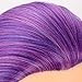 Training Head Neverland 25" High Temperature Resistance Fiber Long Hair Hairdressing Mannequin Head with Hair Styling Braid Set (Dreamy Purple)